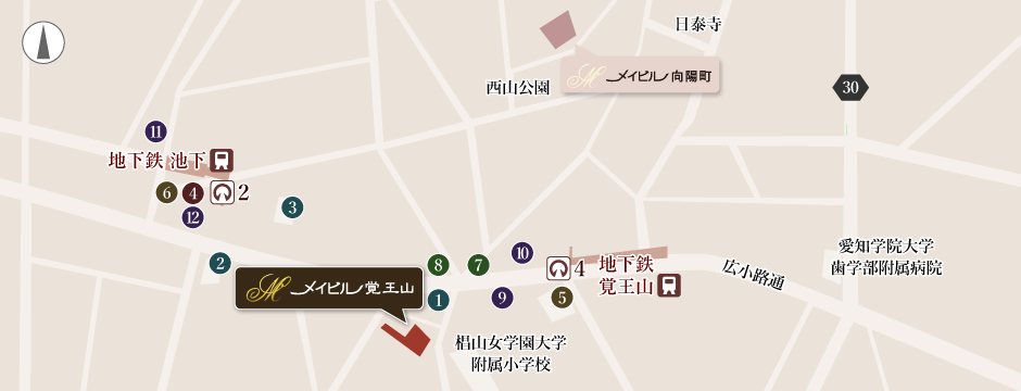 〒464-0836 名古屋市千種区菊坂町2-23-1